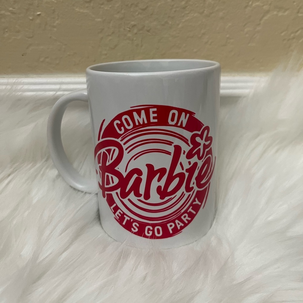Barbie coffee mug